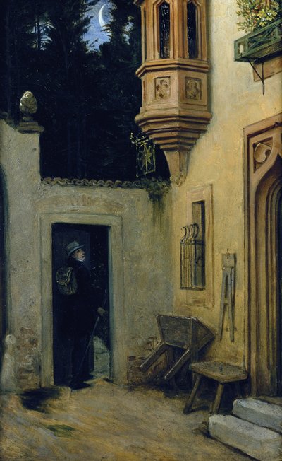 Abschied im Morgengrauen von Moritz Ludwig von Schwind